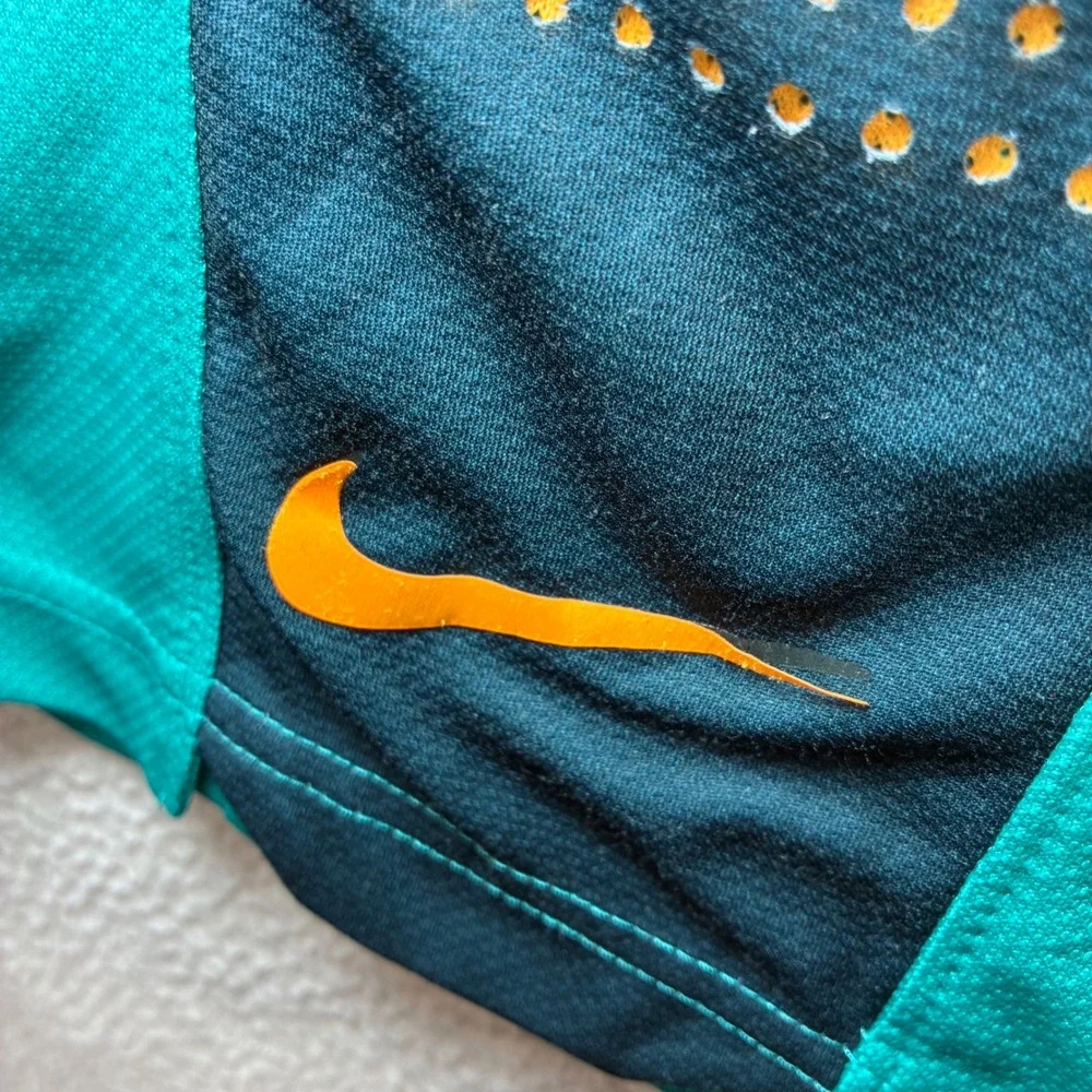 Nike Elite Basketball Shorts Men 2XL Teal Blue Baggy Drawstring Loose Y2K